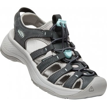 KEEN Astoria West Leather Sandals Women - Magnet/Vapor | BIKE24